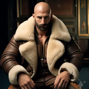 Look masculin abouti en blouson aviateur cuir et shearling — planche 11