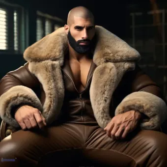 Look masculin abouti en blouson aviateur cuir et shearling — planche 103