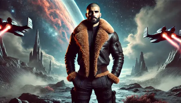 Silhouette de superhéros en blouson aviateur cuir et shearling — planche 39